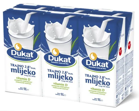 Dukat Mlijeko 6x1 L Akcija u trgovini Kaufland