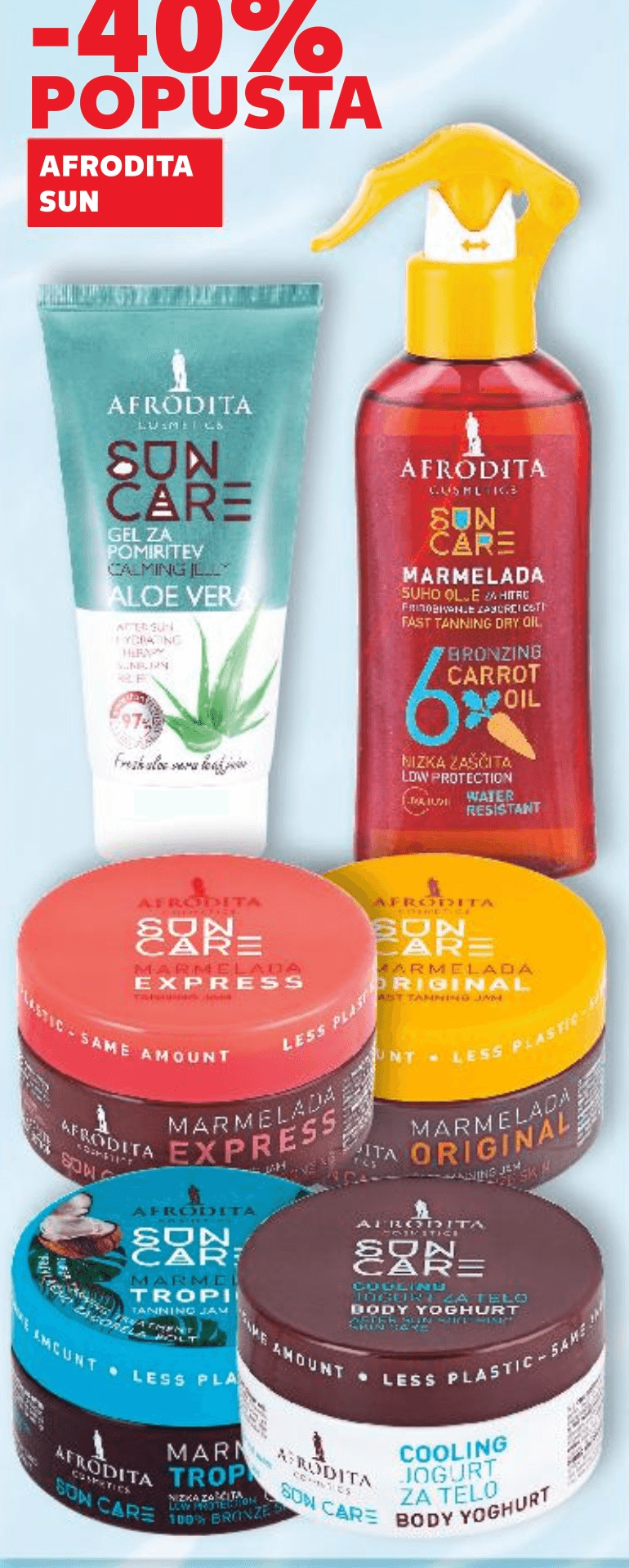 Afrodita Sun Care Cooling Jogurt za telo - Akcija u trgovini Kaufland