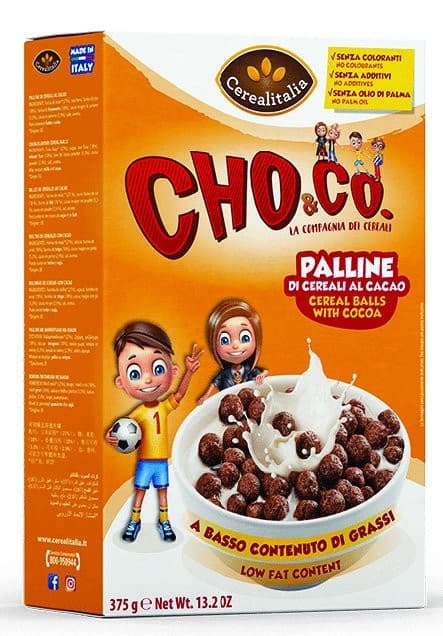 Cerealitalia Cho.co žitne čokoladne loptice 250 g Akcija u trgovini NTL
