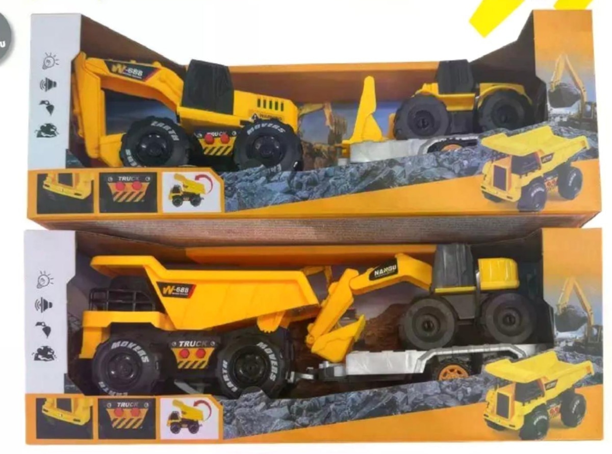 Građevinsko vozilo 2 kom. u kompletu - Akcija u trgovini Tedi