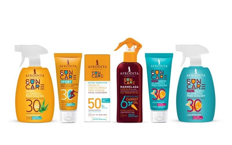 Afrodita Sun Care proizvodi za sunčanje od 50 ml do 200 ml - Akcija u trgovini Interspar