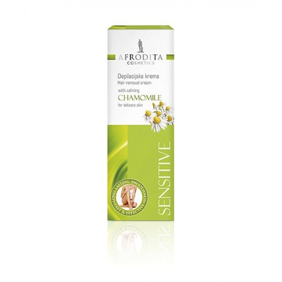 Afrodita Depilacijska krema Sensitive Chamomile AFRODITA COSMETICS - Akcija u trgovini Kaufland