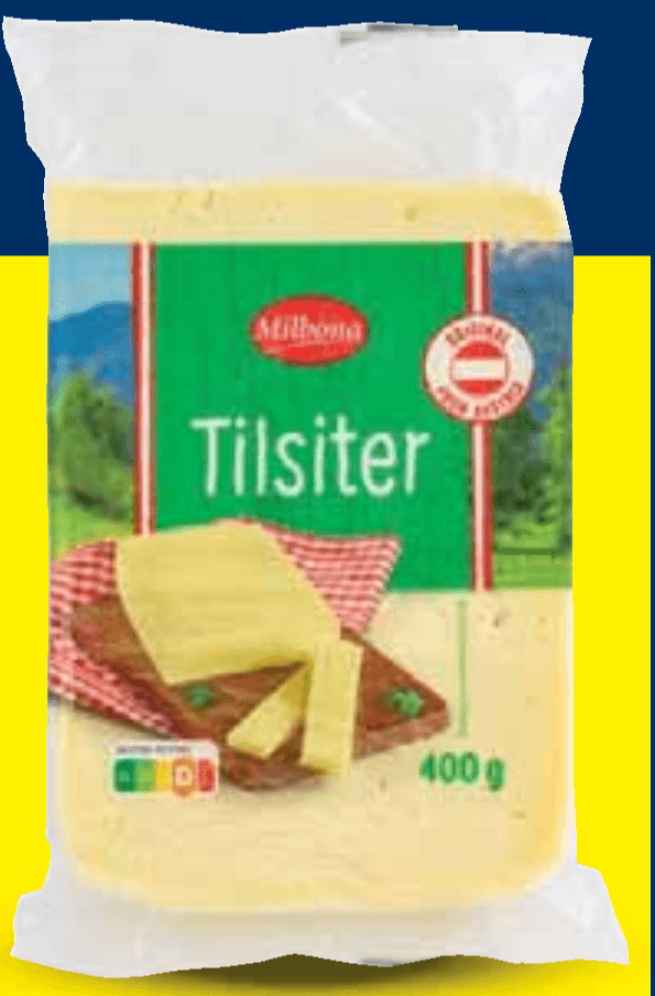 MILBONA Tilster 400 g Akcija u trgovini Lidl