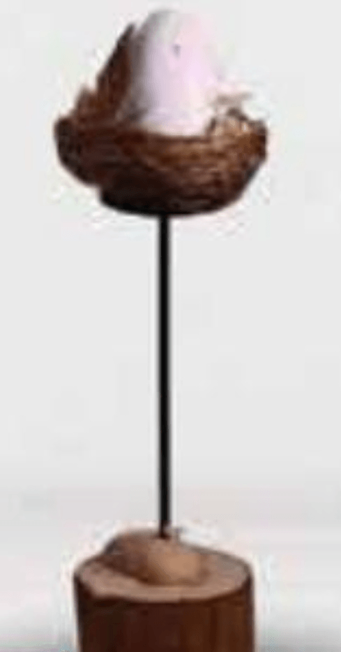 Uskršnja dekoracija gnijezdo na stalku bijela 1 kom - Akcija u trgovini NTL