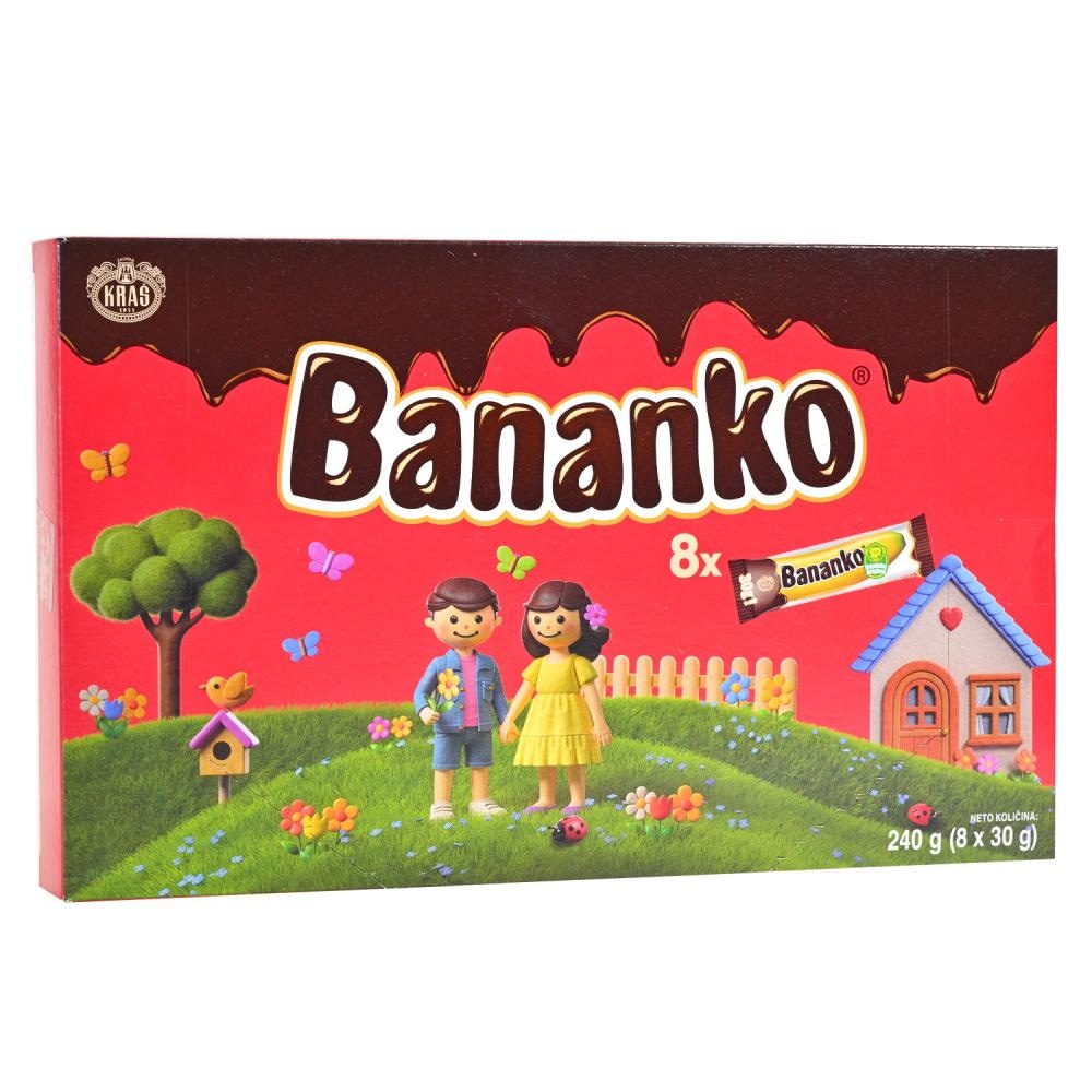 Desert Bananko 8/1, 240g Kraš - Akcija u trgovini Konzum