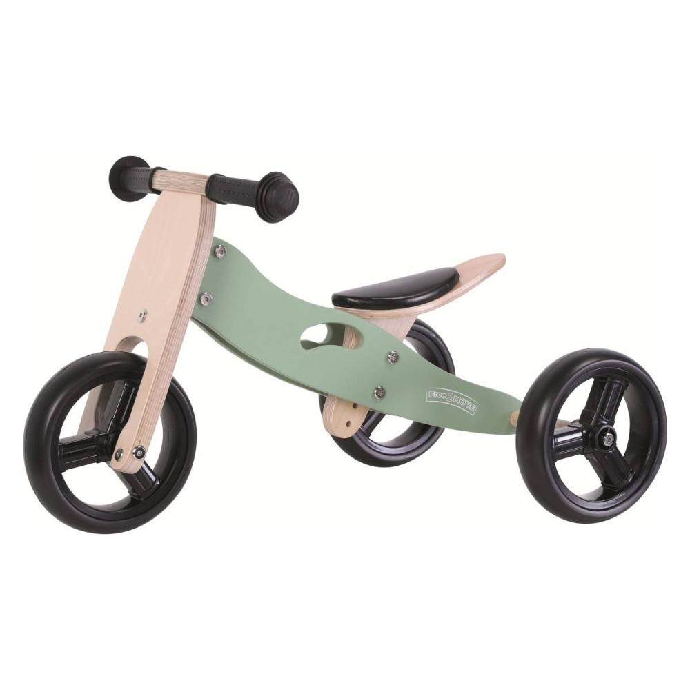 Drveni tricikl bez pedala 2u1 Rider Free 2 Move - Akcija u trgovini Baby Center