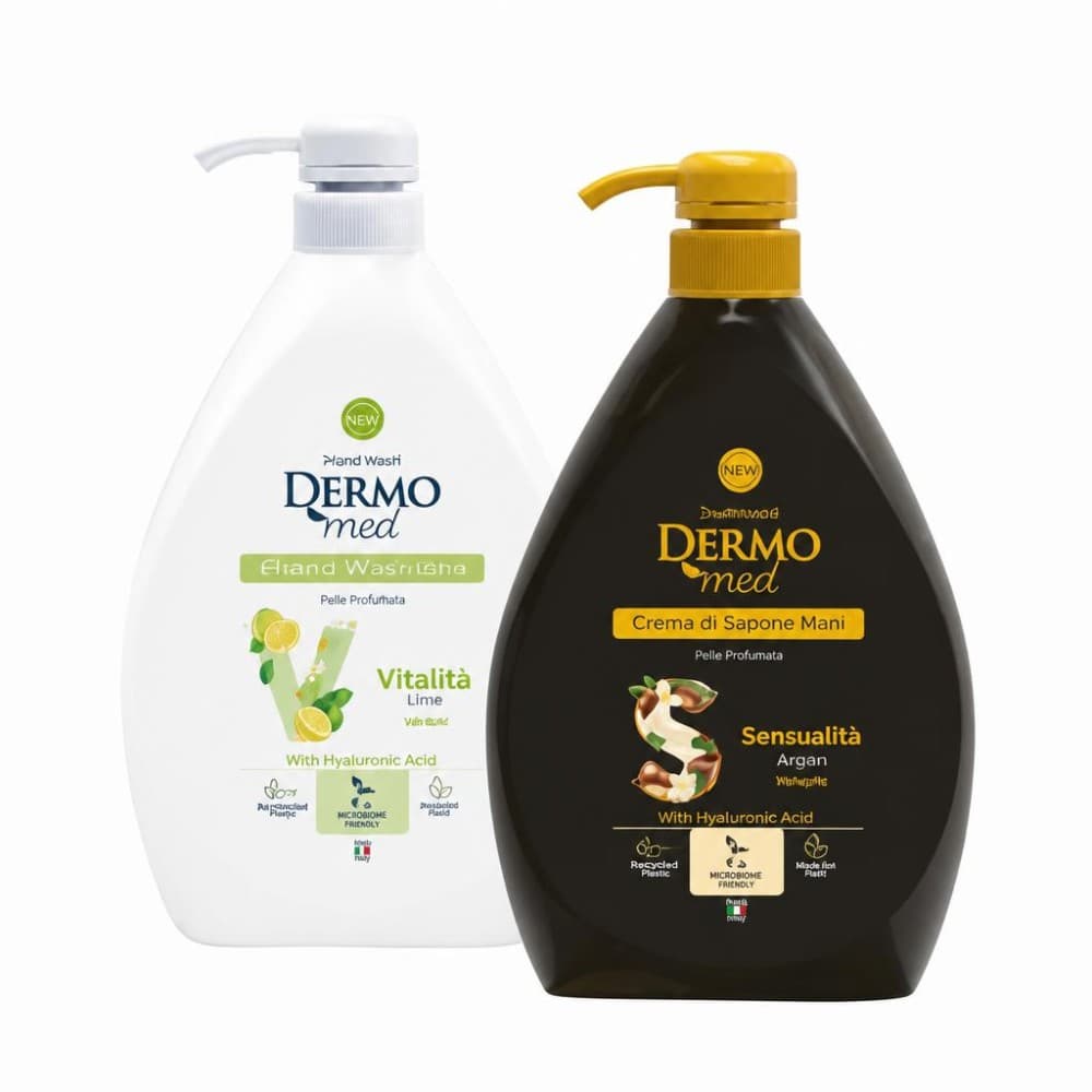 Dermomed Tekući sapun za ruke sensualità argan/vitalità limeta 600 ml Akcija u trgovini Pivac