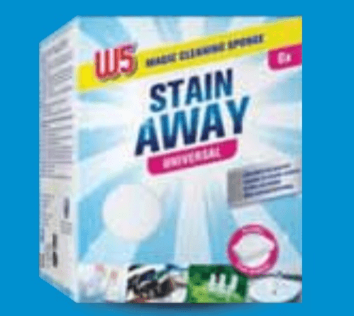 Spužva za odstranjivanje mrlja 6 kom W5 - Akcija u trgovini Lidl