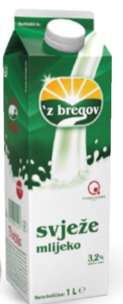 Svježe mlijeko 'z bregov 1,75 L Akcija u trgovini Interspar