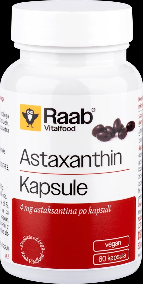 Raab kapsule Astaxanthin 60 kom. - Akcija u trgovini Dm
