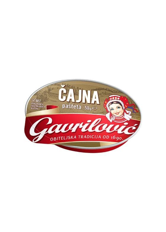 Gavrilović Čajna / jetrena pašteta 50 g Akcija u trgovini Gavranović