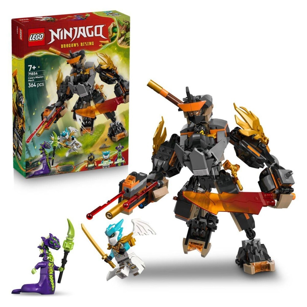 LEGO Coleov Robot za Misije i Zmajski Zane - Akcija u trgovini Mueller