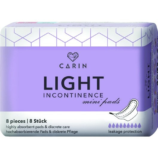 Carin Ulošci za inkontinenciju 8 kom - Akcija u trgovini NTL