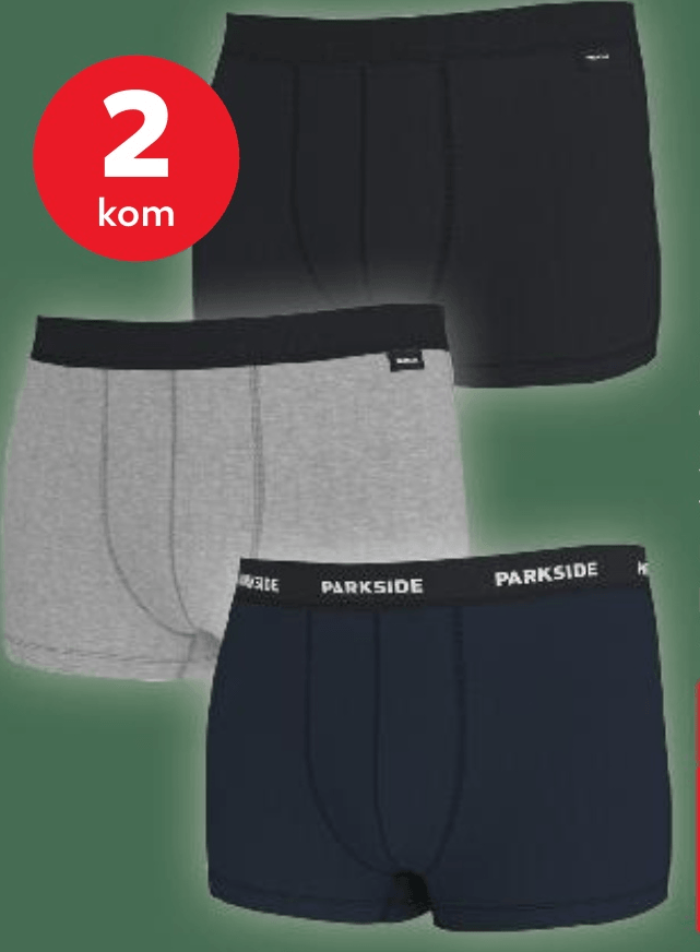 Muške bokserice 2 kom PARKSIDE Akcija u trgovini Kaufland