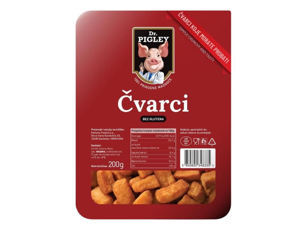 Čvarci Dr. Pigley 200g Akcija u trgovini KTC