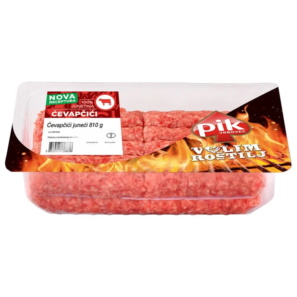 Ćevapčići 810 g PIK Akcija u trgovini Konzum