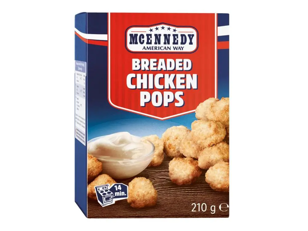 MCENNEDY Chicken pops 210 g Akcija u trgovini Lidl