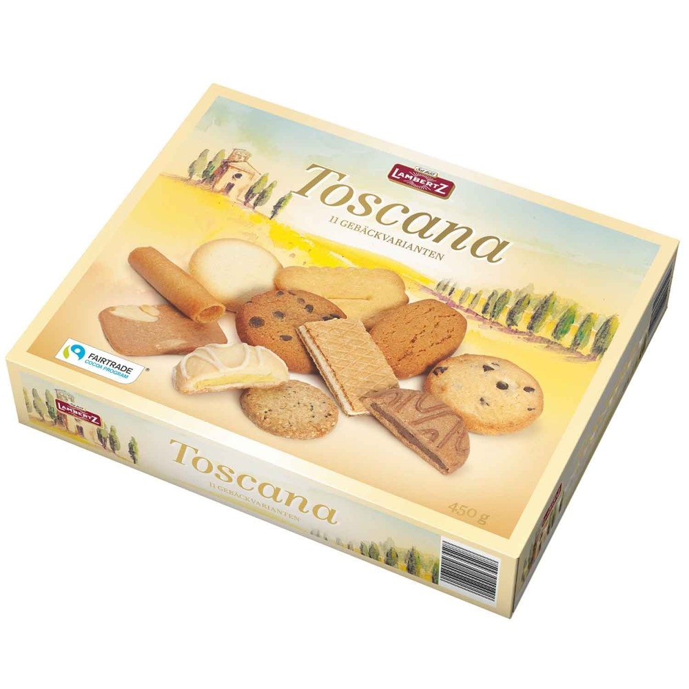 Lambertz Toscana mješavina keksa 450 g Akcija u trgovini Mueller