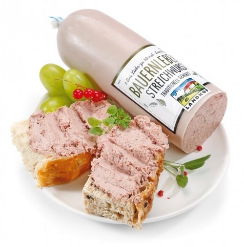 Seljačka pašteta ili svinjska jetrena pašteta s dodatkom teleće jetre 1 kg Landhof - Akcija u trgovini Interspar