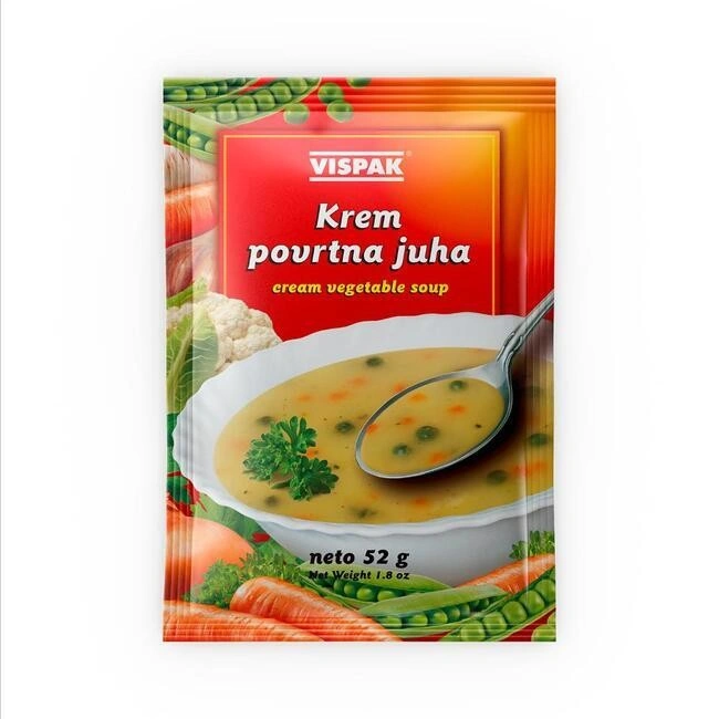 Vispak krem povrtna juha i begova čorba 52 g i 50 g Akcija u trgovini Kaufland