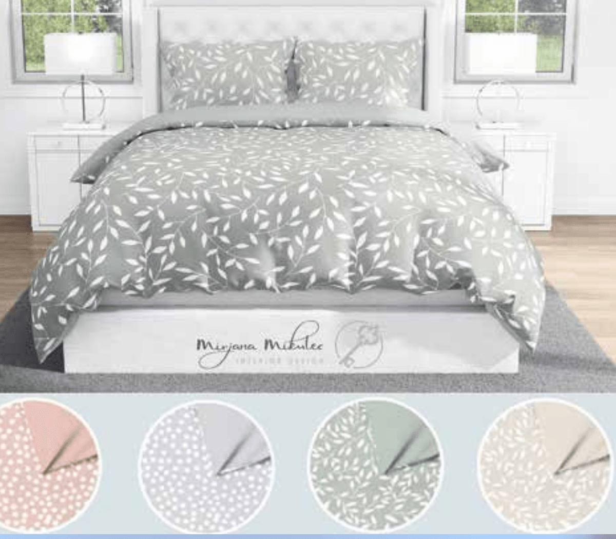 Posteljina Mirjana Mikulec 140x200 cm + 1 jastučnica 60x80 cm - Akcija u trgovini KTC
