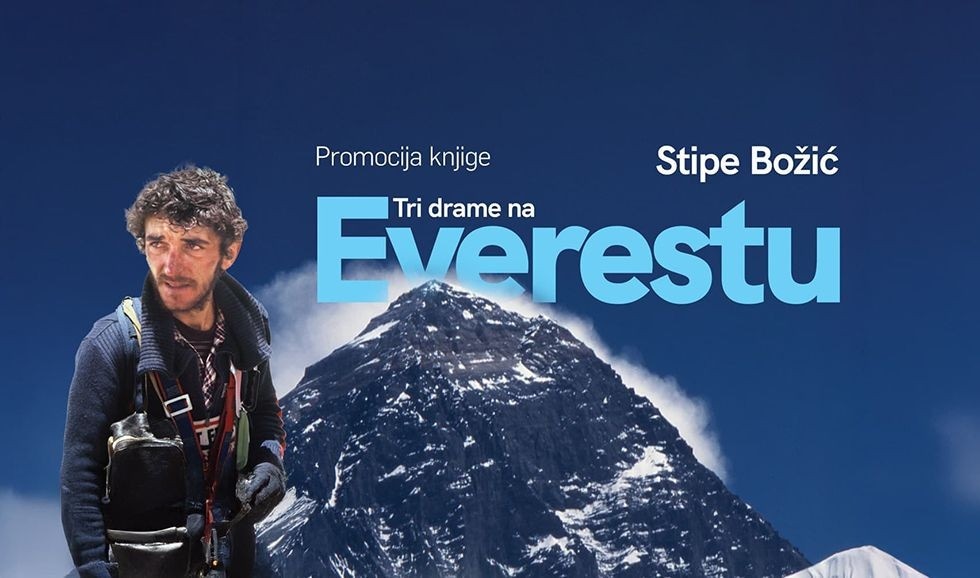 Stipe Božić Tri drame na Everestu Akcija u trgovini VBZ