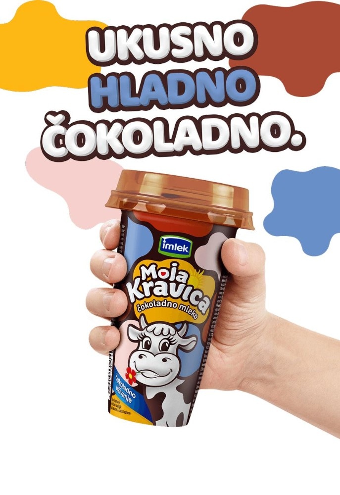 Moja Kravica čokoladno mlijeko i posuda za užinu 4x250 ml Akcija u trgovini Kaufland