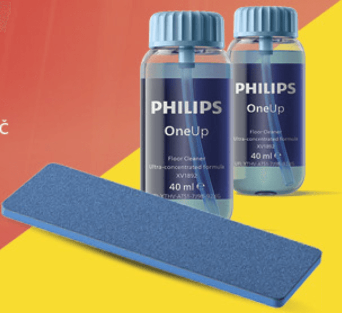 Philips OneUp sredstvo i zamjenski brisač 1 pak + 1 kom Akcija u trgovini Konzum