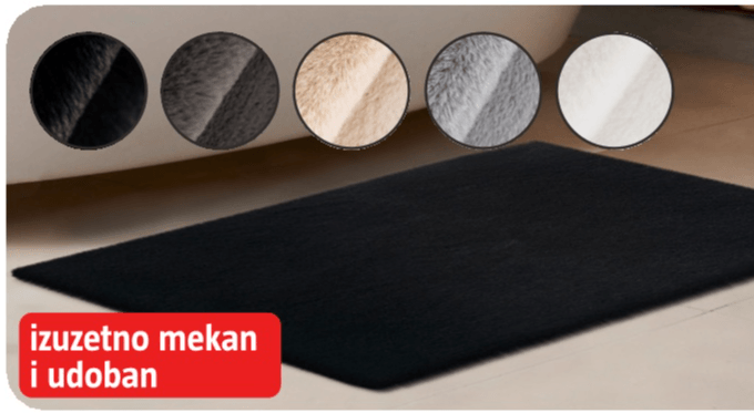 Kupaonski tepih 'Happy' - Akcija u trgovini Bauhaus