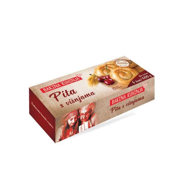 Bakina kuhinja Pita sa sirom ili s višnjama 600 g - Akcija u trgovini Stanić Diskont