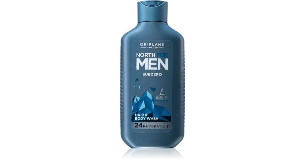North For Men Subzero sredstvo za pranje kose i tijela 250 ml Akcija u trgovini Oriflame