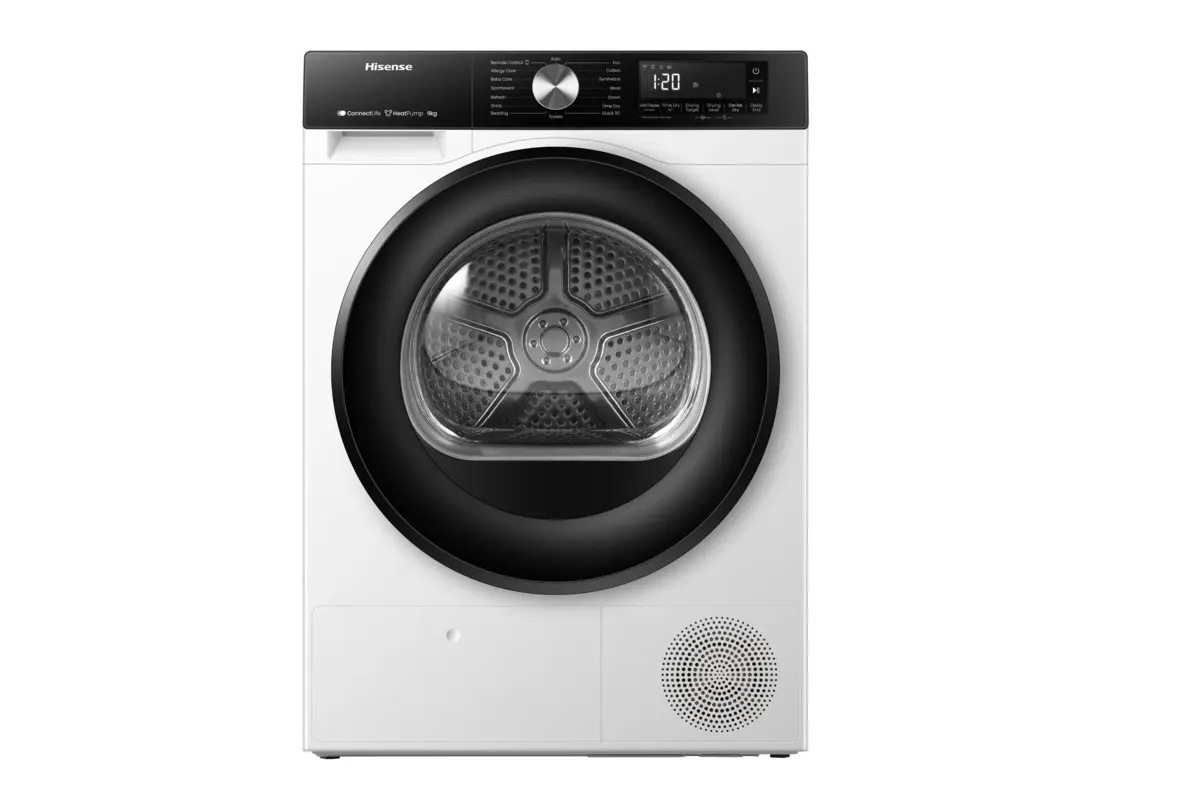 Hisense sušilica rublja s toplinskom pumpom DH3S902BWCC 9 Akcija u trgovini Elipso
