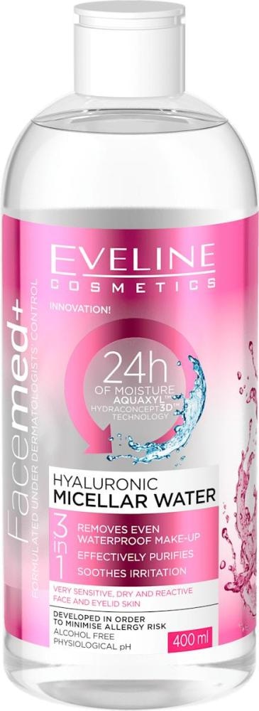 Eveline hijaluronska micelarna voda 3u1 400 ml - Akcija u trgovini Dm