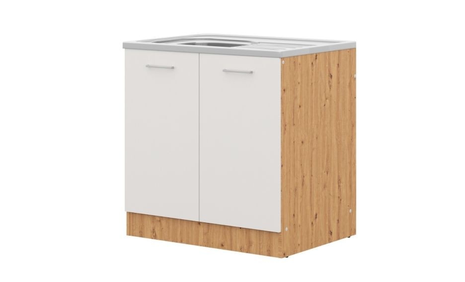 UNA kuhinjski element sa sudoperom 80 x 51,8 x 84 cm - Akcija u trgovini Prima