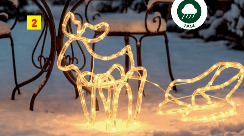 Livarno Led svjetleće figure Jelen 1 komad Akcija u trgovini Lidl