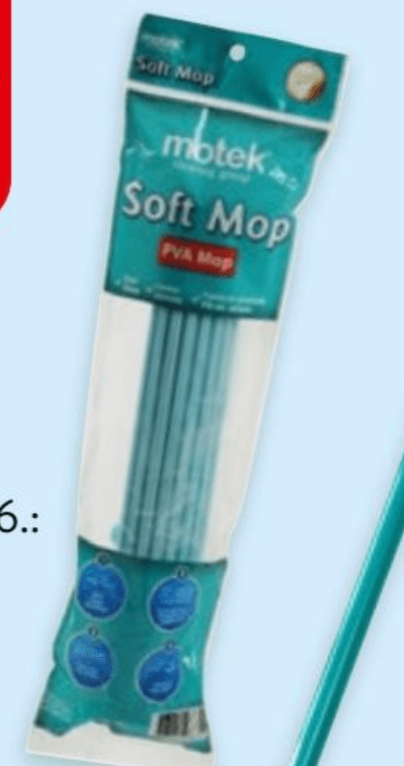 Refil za brisač poda Soft Mop 1 kom - Akcija u trgovini Interspar