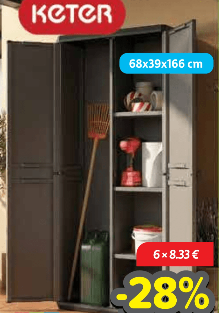 Keter Ormar - Akcija u trgovini Plodine