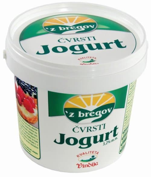 Kiselo mlijeko ili čvrsti jogurt 'Z bregov 900 g Akcija u trgovini Spar