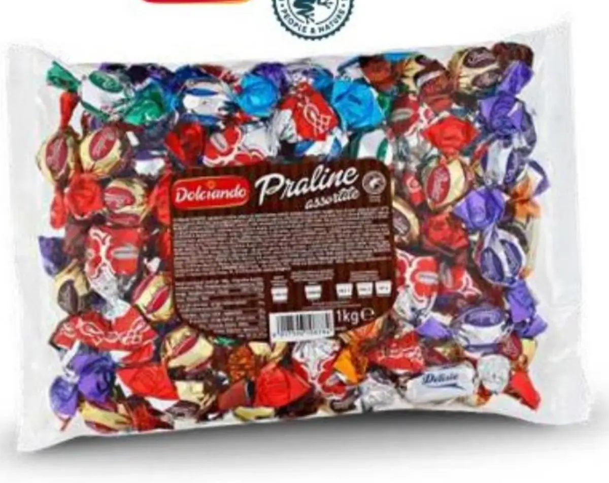 Čokoladne praline 1 kg Dolciando Akcija u trgovini Eurospin