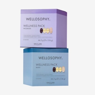 Wellosophy Wellness paket za žene 21 vrećica, 66.3 g ORIFLAME - Akcija u trgovini Oriflame