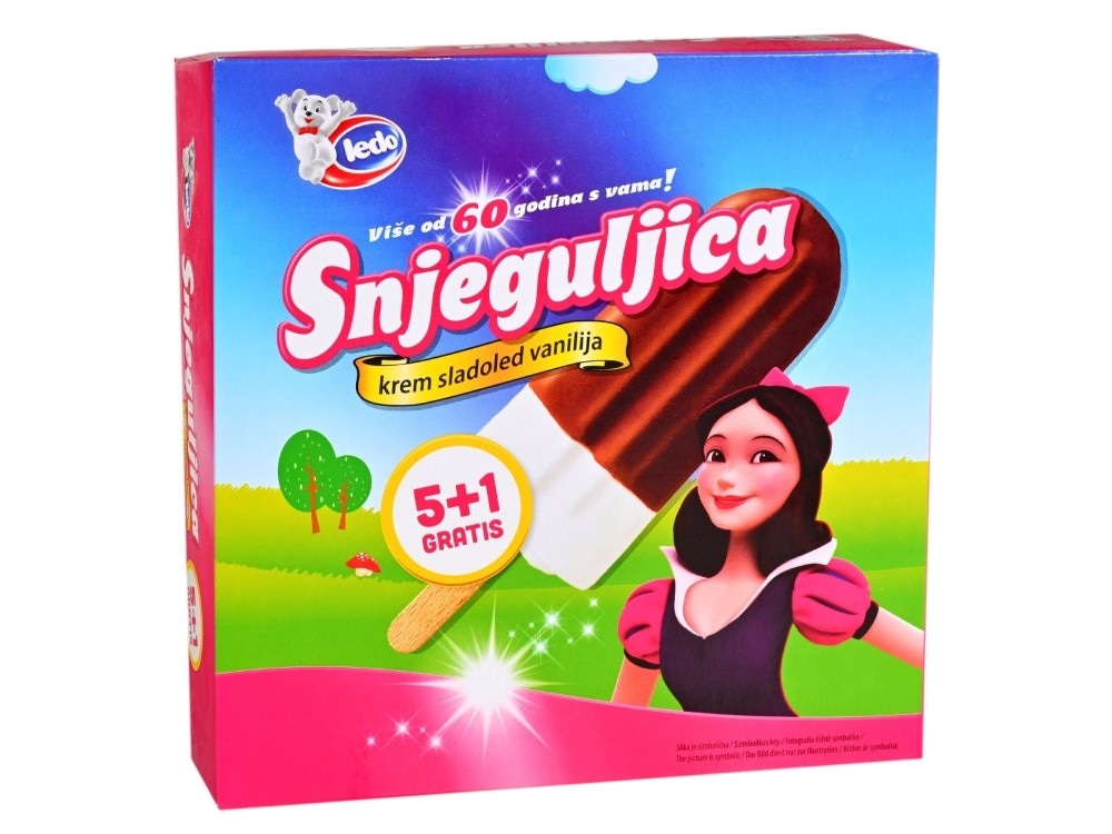 Snjeguljica ili Lino Lada Sladoled 6x65 ml ili 3x90 ml Akcija u trgovini Kaufland