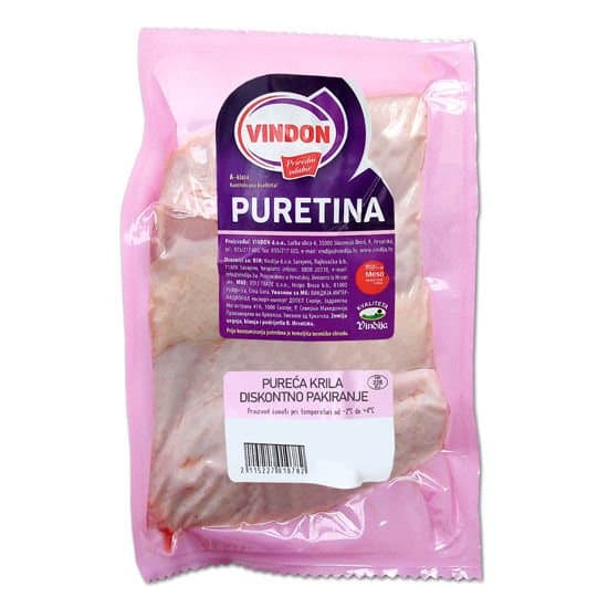 Vindon Pureća krila 1 kg Akcija u trgovini Studenac