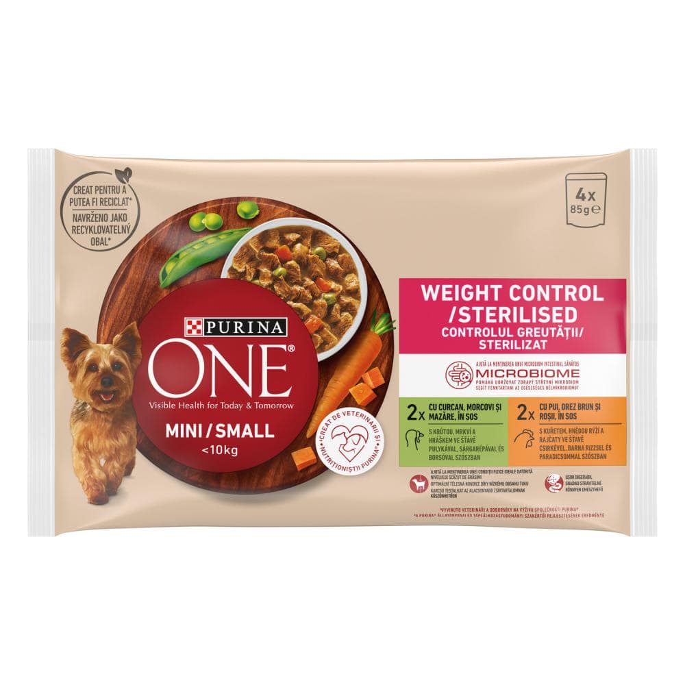 Hrana za pse One 4 x 85 g Purina One Akcija u trgovini Spar