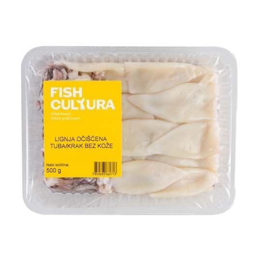 MEDUZA Lignja očišćena 500 g - Akcija u trgovini Plodine
