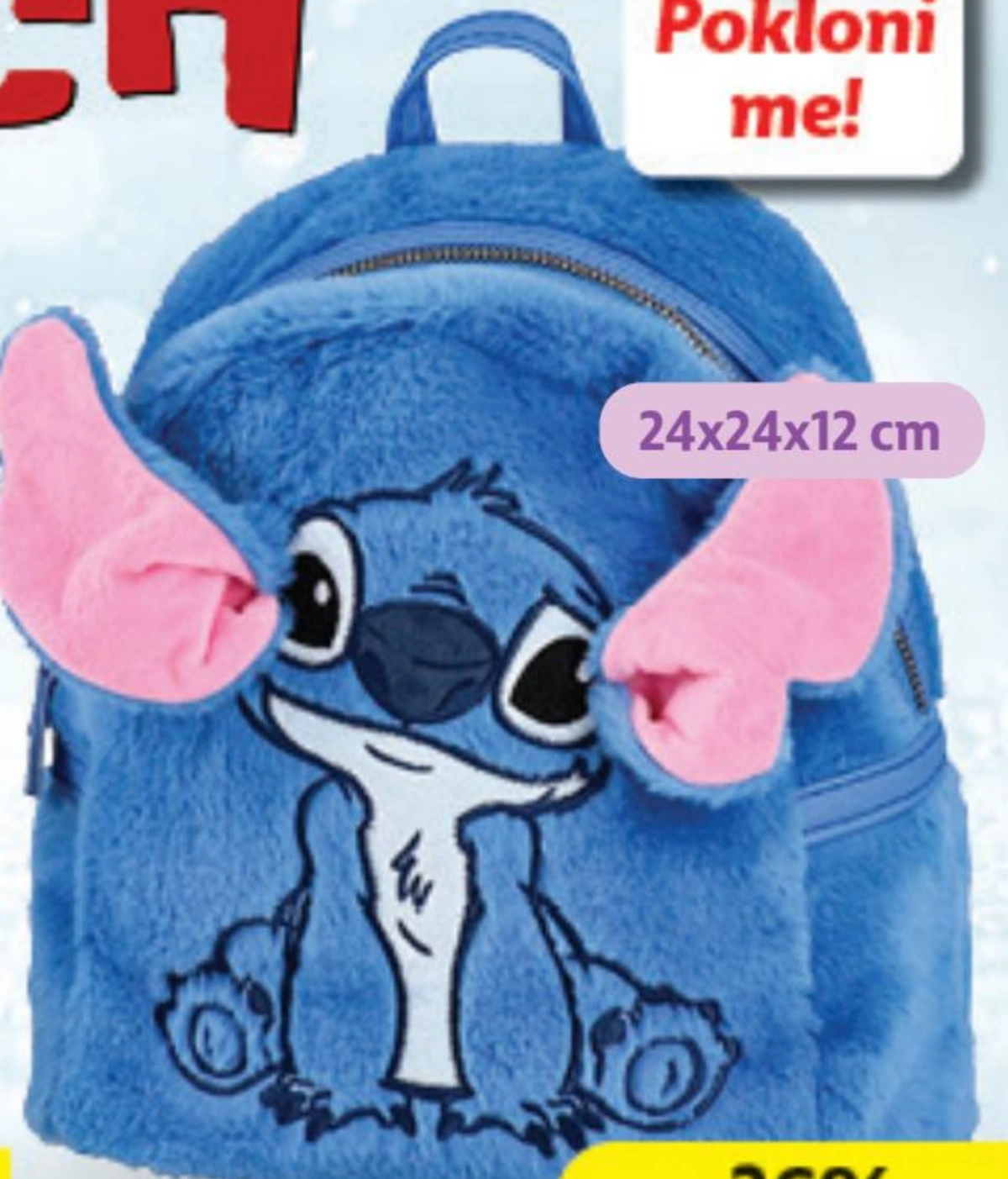 Stitch ruksak Akcija u trgovini Plodine