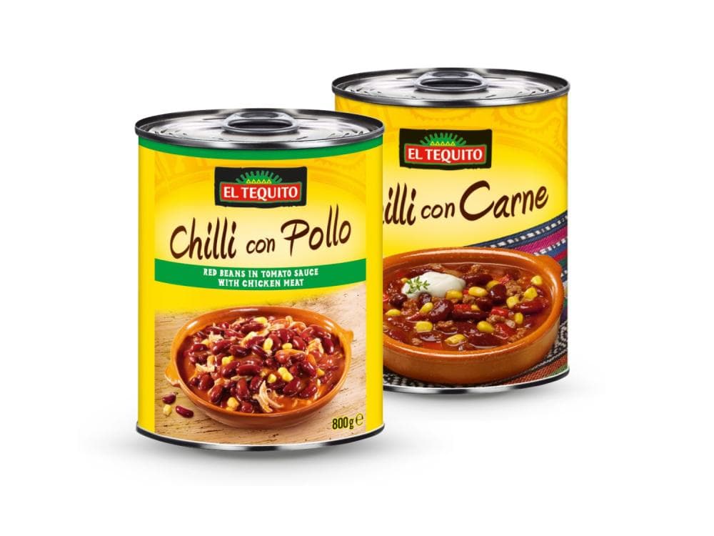 El Tequito Chilli con carne 800 g Akcija u trgovini Lidl