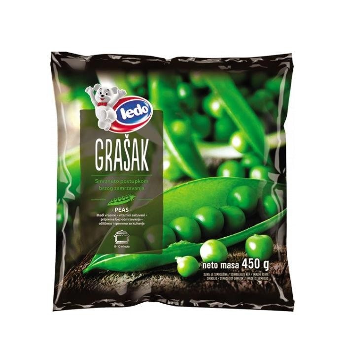 Grašak Ledo 450 g - Akcija u trgovini NTL
