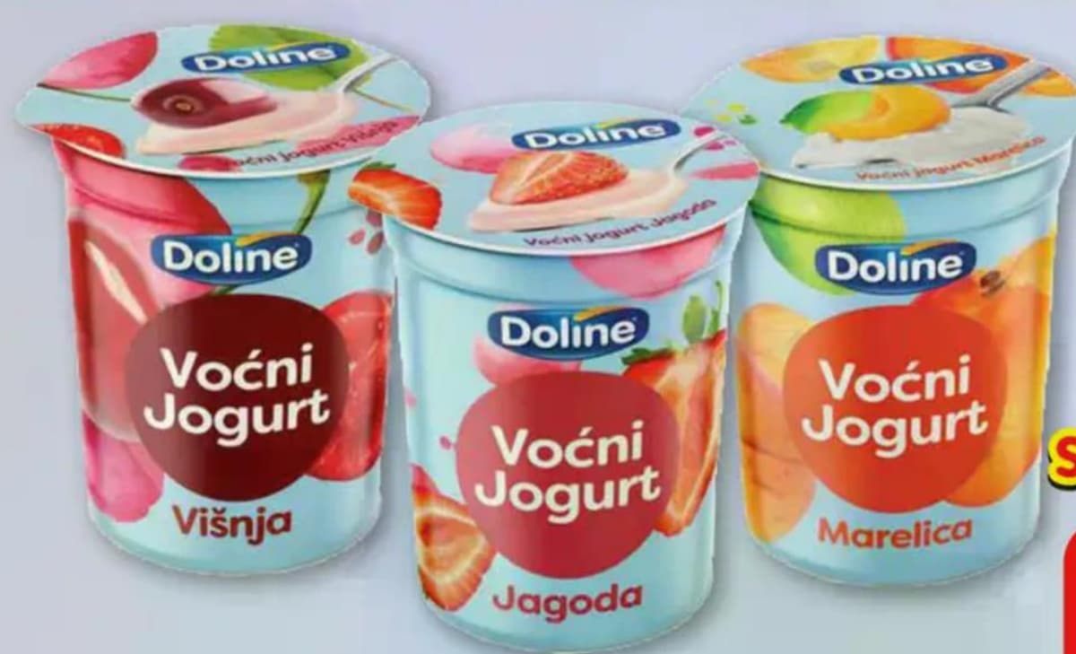 Doline Voćni jogurt 150 g Akcija u trgovini Plodine