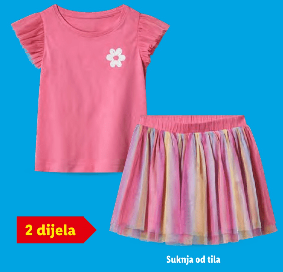 LUPILU Set za djevojÄice - Akcija u trgovini Lidl