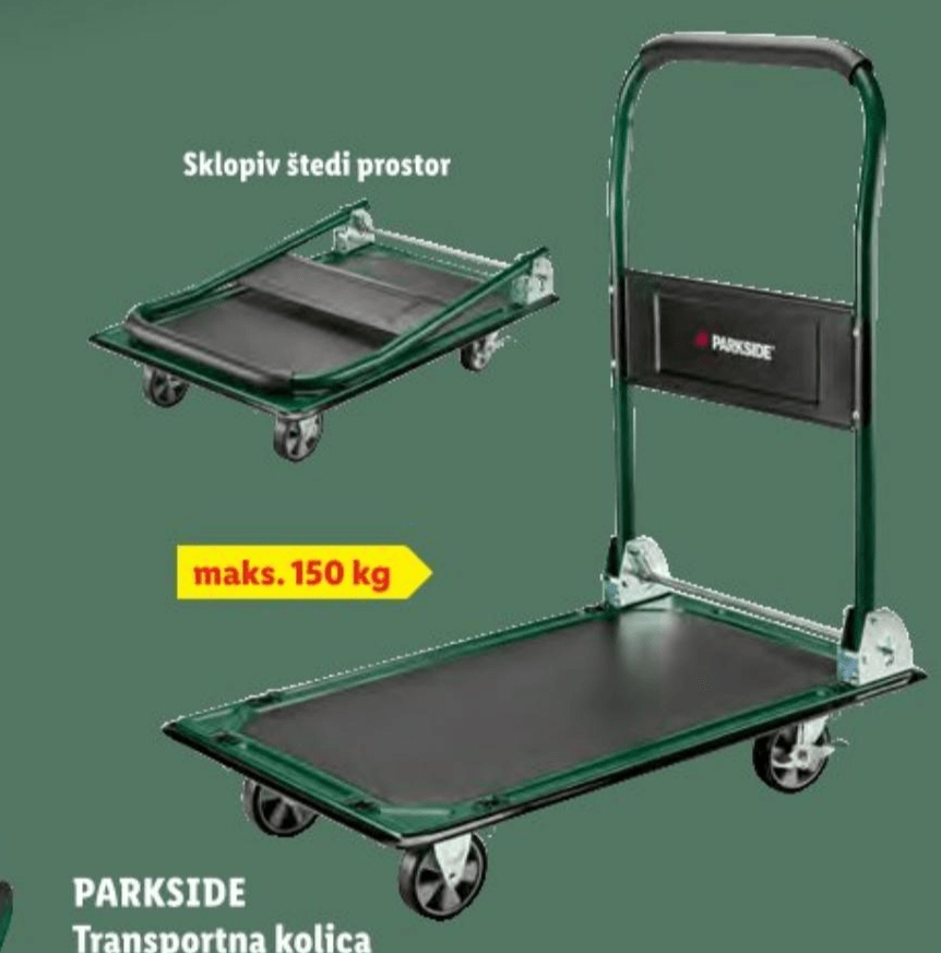 Parkside Transportna kolica Komad - Akcija u trgovini Lidl